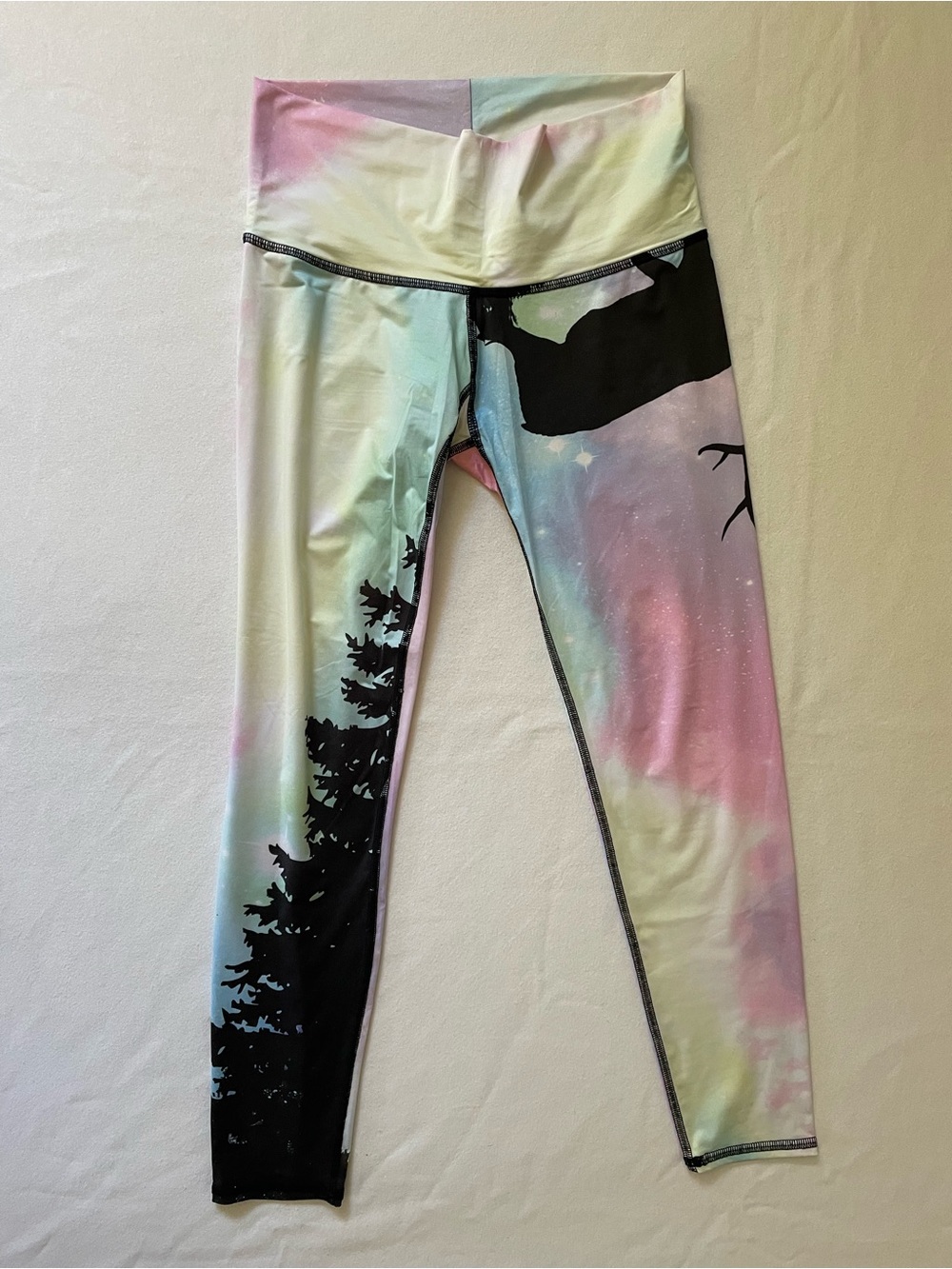 NWOT Teeki Northern Lights Yoga Leggings Medium